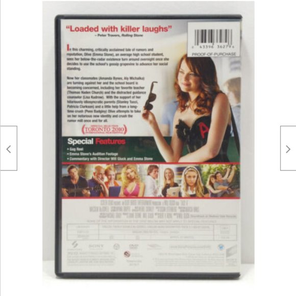 Easy A (DVD, 2010) 5196E1M - Picture 4 of 10